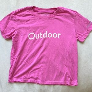 outdoor voices pink crop tree